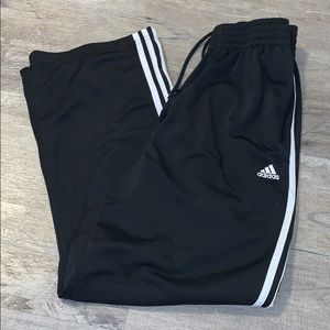 Adidas Black Wide Leg Pants